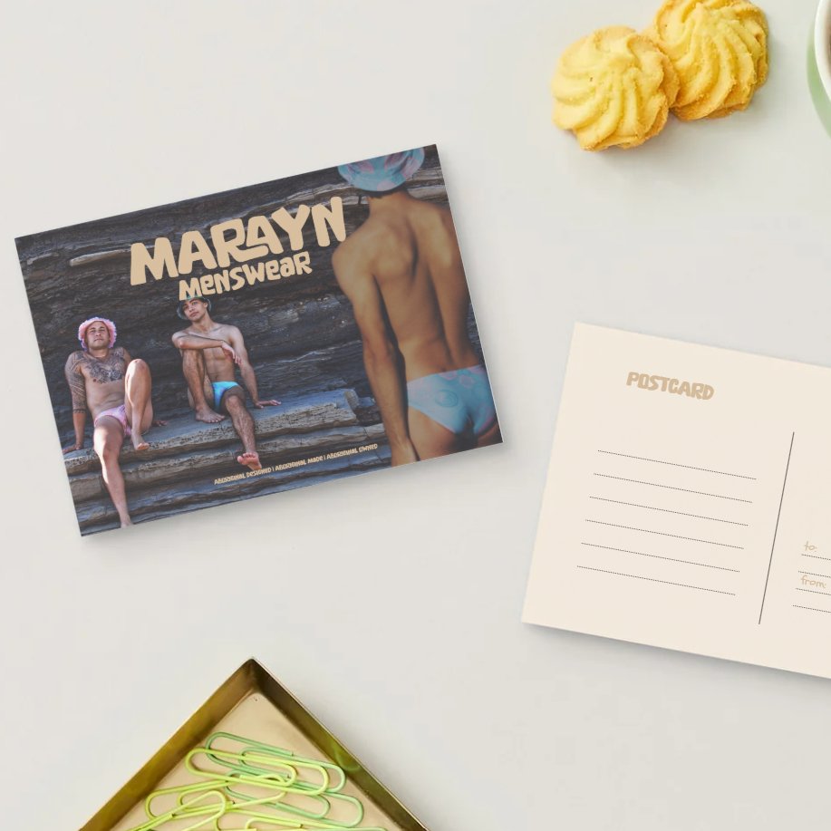 Schorched Line Postcard